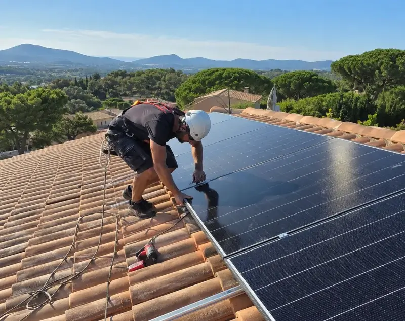 Installateur panneaux solaires Castans — pose photovoltaïque sur toiture