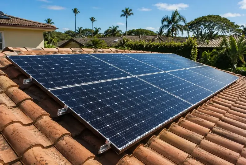 Installation de panneaux solaires à Castans